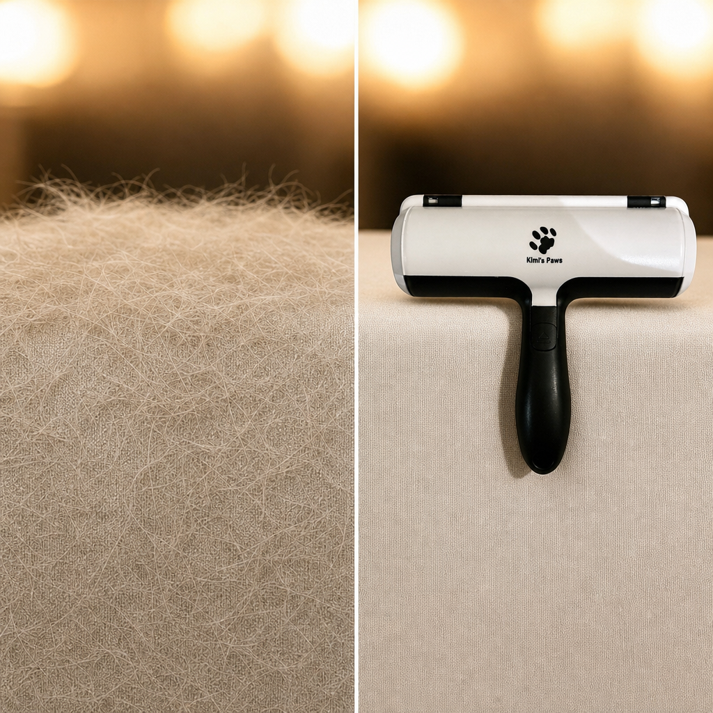 Lint roller reusable. Pet Hair roller and lint remover, self cleaning