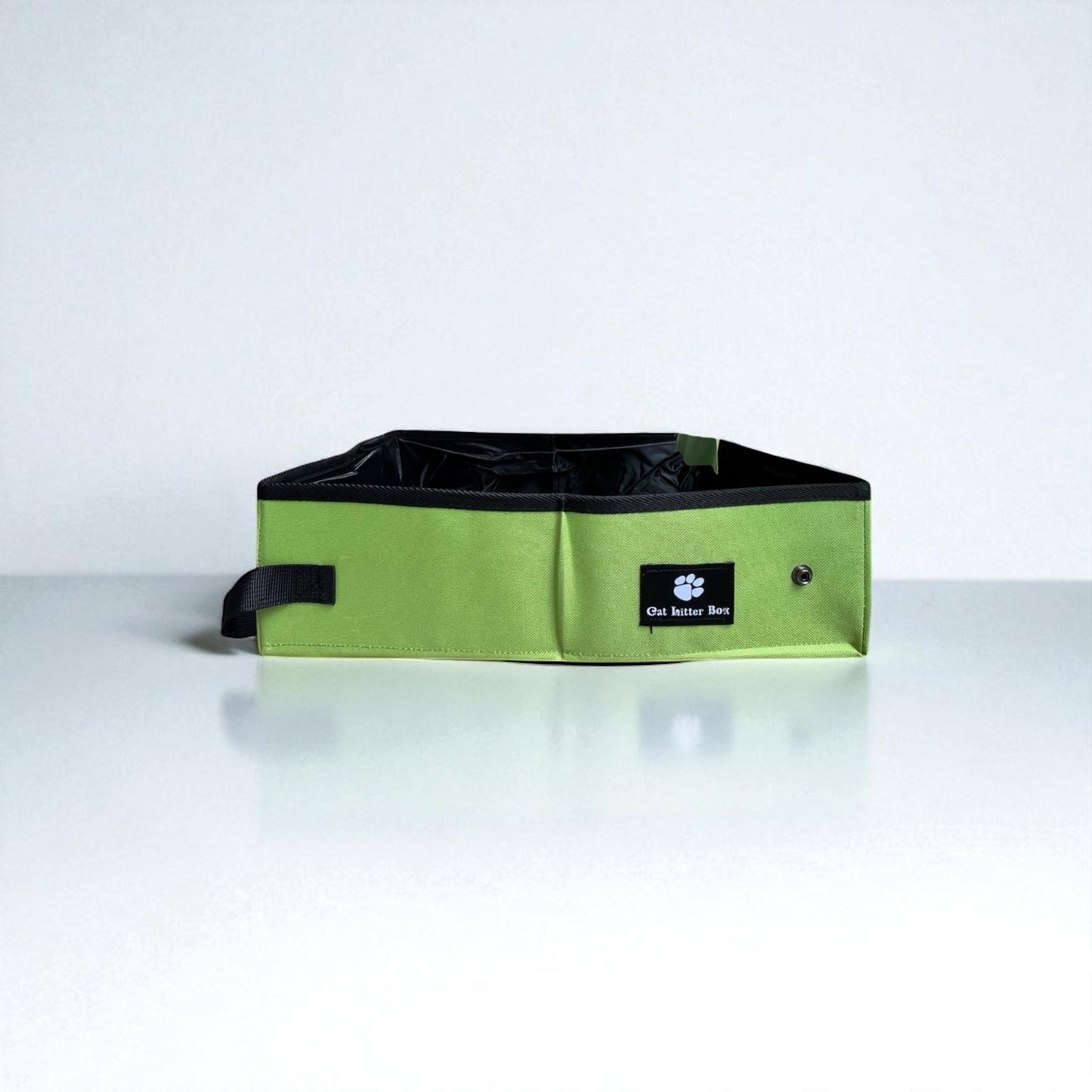 Travel-Ready Foldable Cat Litter Box – Waterproof & Leak-Proof