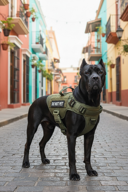 Tactical Dog Harness Vest – Heavy-Duty K9 Training Gear with Control Handle