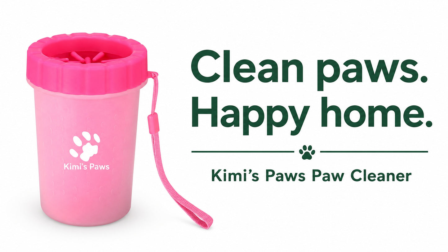 Kimi's Paws Paw Cleaner Cup - Clean paws. Happy home.
