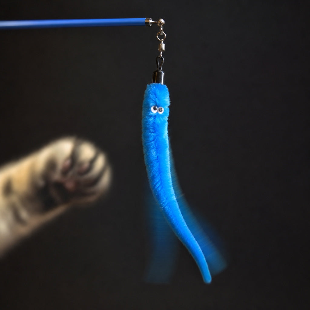 Kimi's Paws Interactive Wand Toy — lure closeup