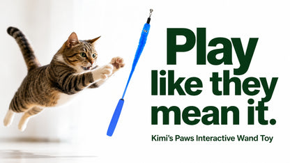 Kimi's Paws Interactive Wand Toy — brand banner